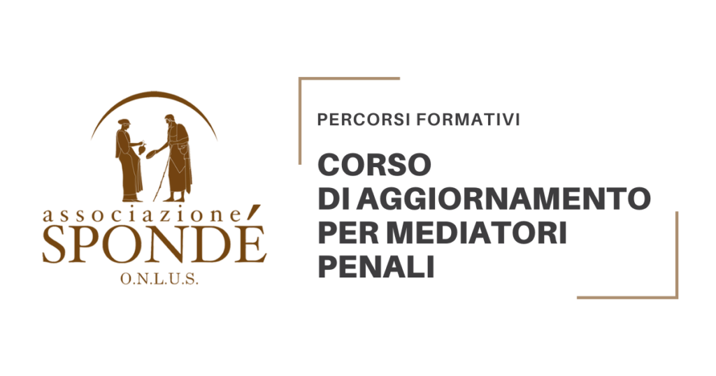 Corso di aggiornamento per mediatori penali